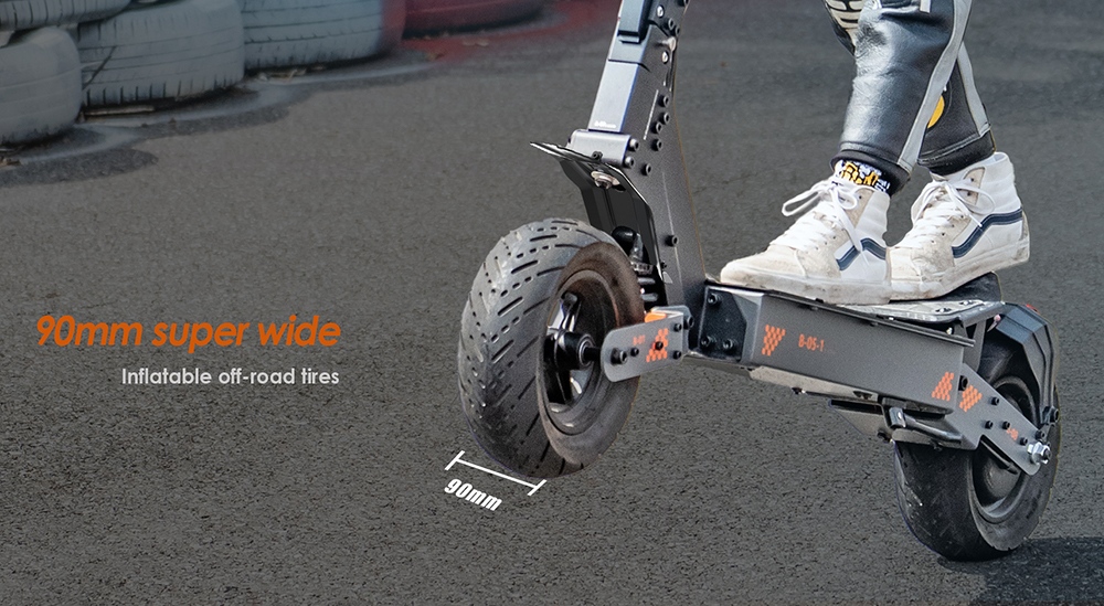 KuKirin G4 Electric Scooter, 2000W Motor, 60V 20Ah Battery, 11 inch Tires, 70km/h Max Speed, 75km Range, Front & Rear Disc Brakes, Four-arm Shock Absorber