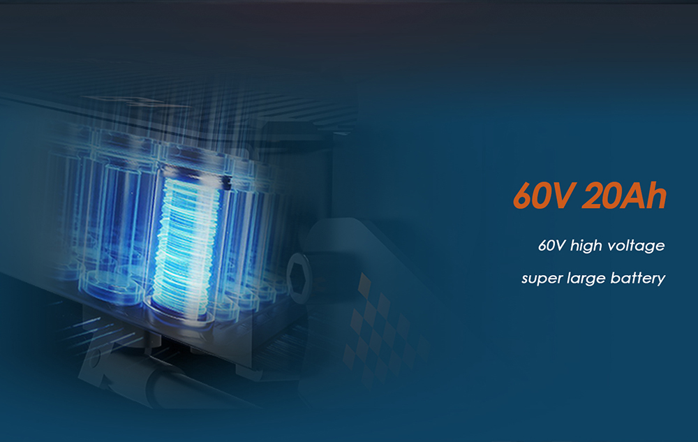 KuKirin G4 Electric Scooter, 2000W Motor, 60V 20Ah Battery, 11 inch Tires, 70km/h Max Speed, 75km Range, Front & Rear Disc Brakes, Four-arm Shock Absorber