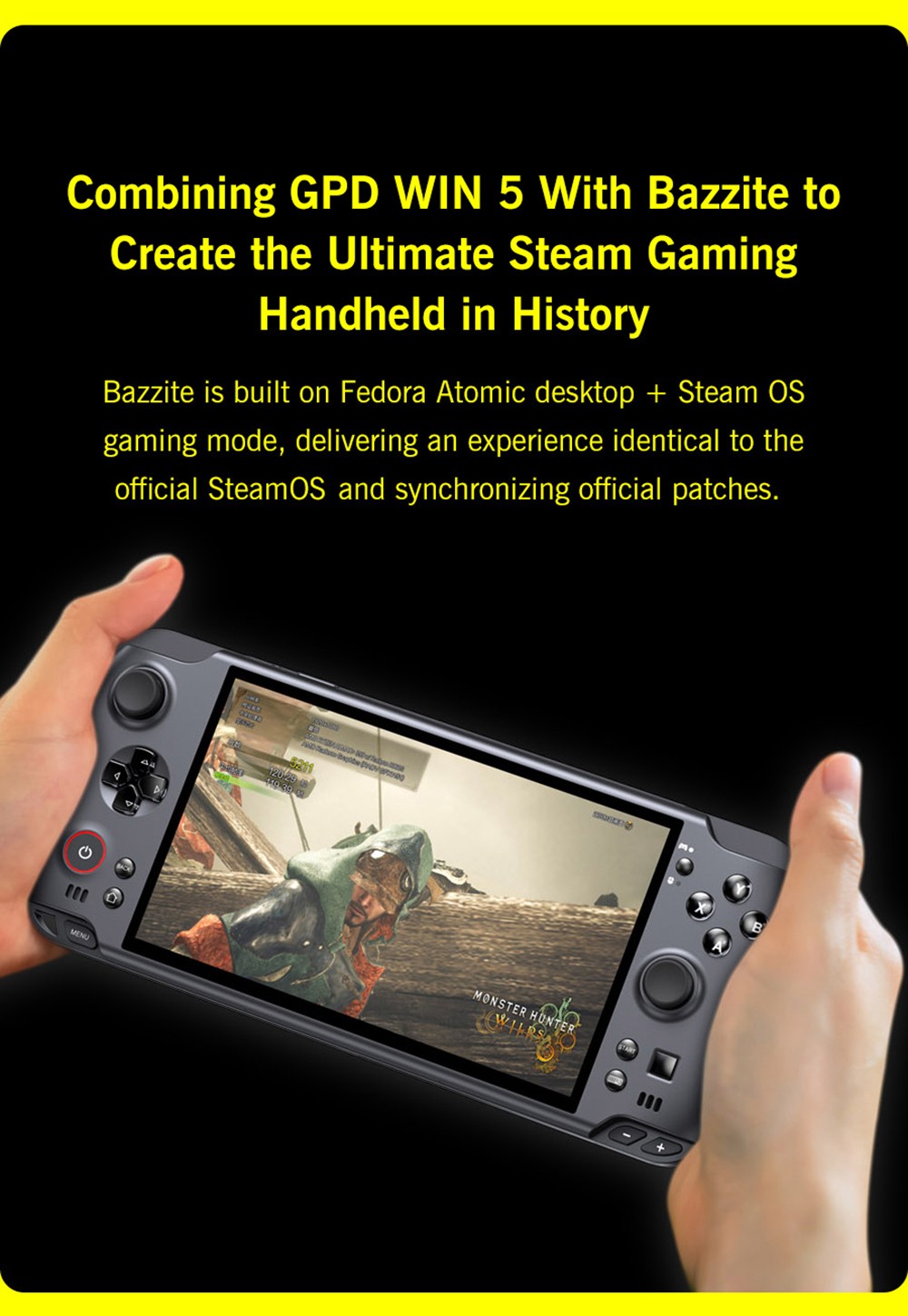 GPD WIN 5 Handheld Gaming PC, 7