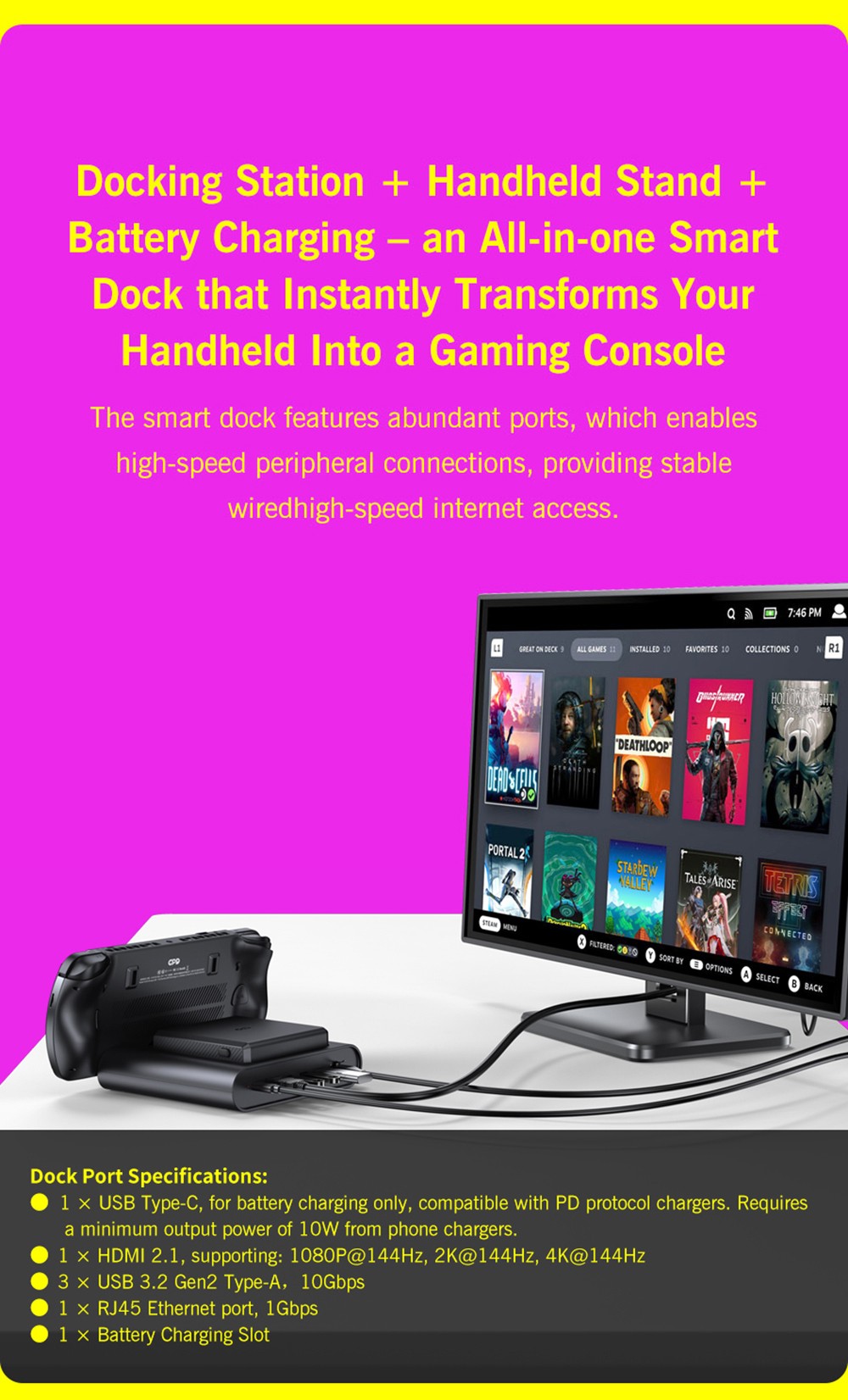 GPD WIN 5 Handheld Gaming PC, 7