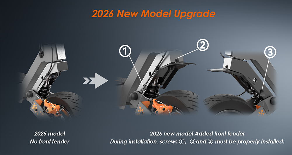 KuKirin G4 Electric Scooter, 2000W Motor, 60V 20Ah Battery, 11 inch Tires, 70km/h Max Speed, 75km Range, Front & Rear Disc Brakes, Four-arm Shock Absorber