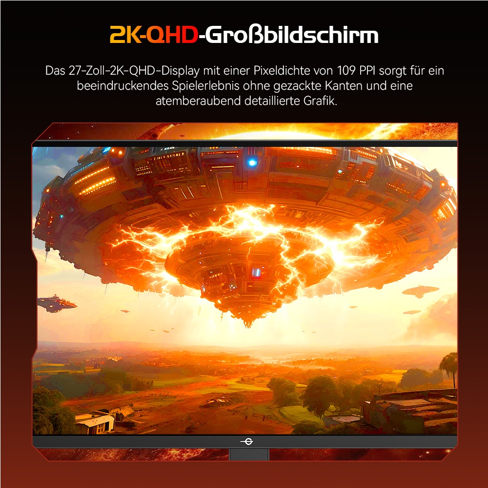 TITAN ARMY P276MS Gaming-Monitor, 27