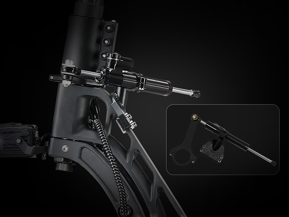 YUME HAWK Pro Trottinette électrique, pneus de route sans chambre à air 10x4,5", moteur 3000 W x 2, batterie 60 V 30 Ah, vitesse maximale 80 km/h, portée maximale 100 km, système de changement de vitesse à 3 vitesses, frein à disque, suspension hydraulique réglable, contrôle par application NFC