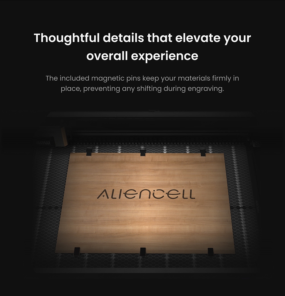 Aliencell X1 Panneau alv&eacute;ol&eacute;, 664&times;506&times;28 mm