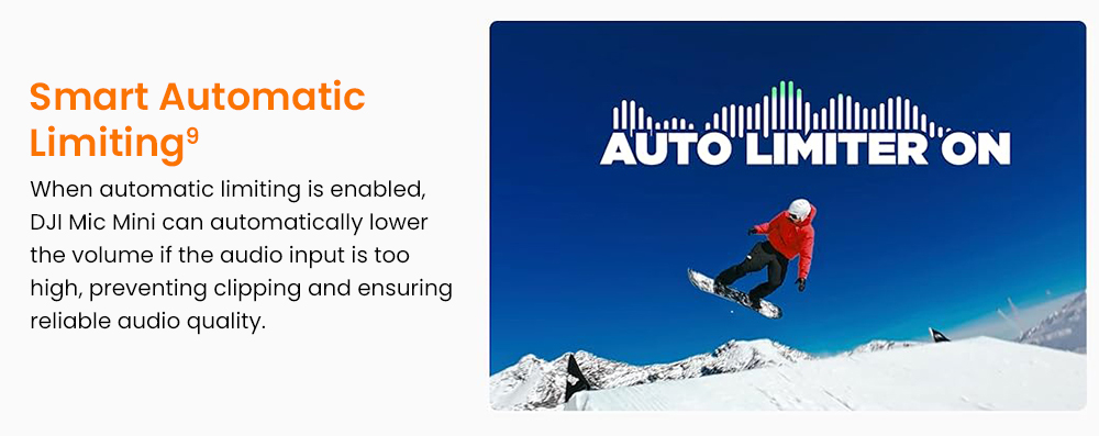 Refurbished DJI Mic Mini Wireless Lavalier Microphone (1TX+1RX), 48kHz/120dB SPL Professional Audio, 400m Wireless Transmission, Intelligent Noise Cancellation & Auto Gain Control, USB-C Compatible for iPhone/Camera/Android