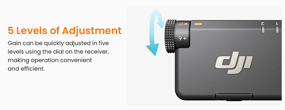 Refurbished DJI Mic Mini Wireless Lavalier Microphone (1TX+1RX), 48kHz/120dB SPL Professional Audio, 400m Wireless Transmission, Intelligent Noise Cancellation & Auto Gain Control, USB-C Compatible for iPhone/Camera/Android