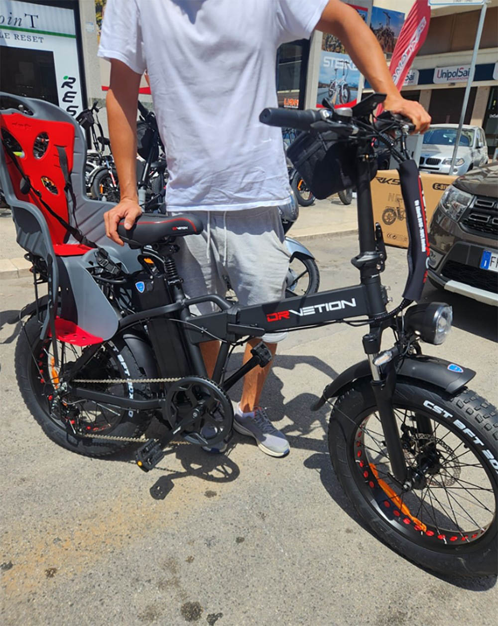 DRVETION AT20 Pro Electric Bike, 750W motor BAFANG, 48V 15Ah batéria Samsung, dojazd až 130 km, max. rýchlosť 45 km/h, 20×4.0" Fat Tires, Shimano 7-Speed, Hydraulic Brakes, Foldable All-Terrain E-Bike - Gray