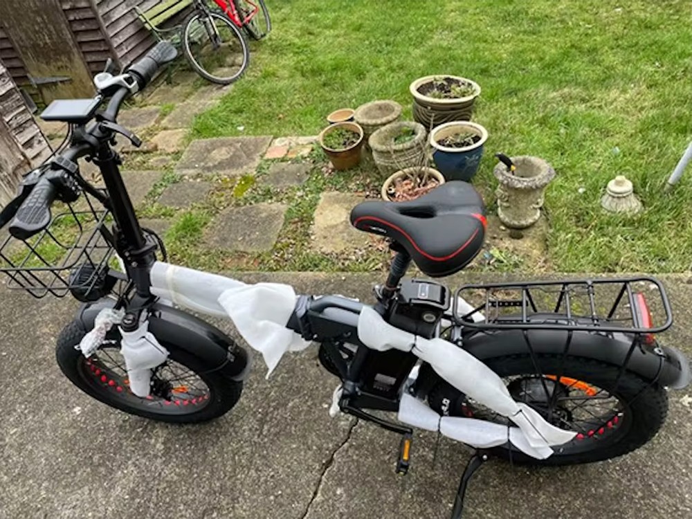 DRVETION AT20 Pro Electric Bike, 750W motor BAFANG, 48V 20Ah batéria Samsung, dojazd až 130 km, max. rýchlosť 45 km/h, 20×4.0" Fat Tires, Shimano 7-Speed, Hydraulic Brakes, Foldable All-Terrain E-Bike - Gray
