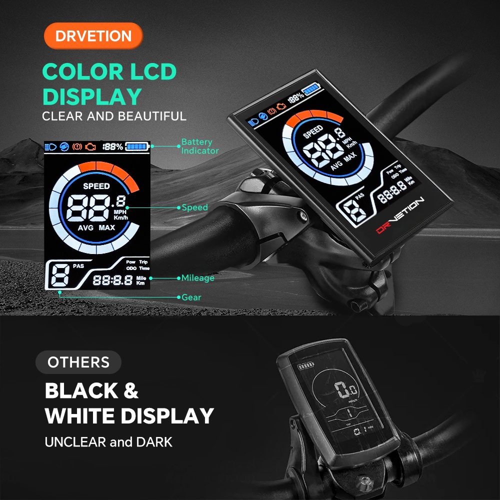 DRVETION AT20 Pro Electric Bike, 750W motor BAFANG, 48V 20Ah batéria Samsung, dojazd až 130 km, max. rýchlosť 45 km/h, 20×4.0" Fat Tires, Shimano 7-Speed, Hydraulic Brakes, Foldable All-Terrain E-Bike - Gray