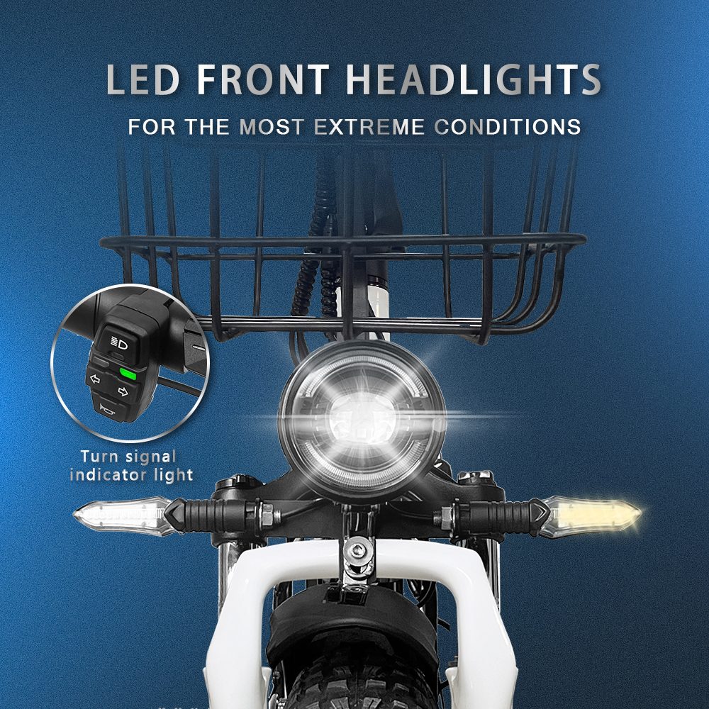 Elektrobicykel DRVETION CT20, 750W motor, maximálna rýchlosť 45 km/h, 48V 15Ah batéria Samsung, 20&times;4.0