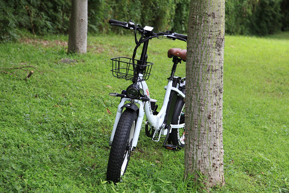 DRVETION CT20 Pro skladací elektrický bicykel, 750W motor, 48V 20Ah batéria Samsung, 25 km/h (odomknutý), dojazd 80 km, 20×4.0" CST Fat Tires, Dual Hydraulic Disc Brakes, 7-Speed, 150kg Max Load - White