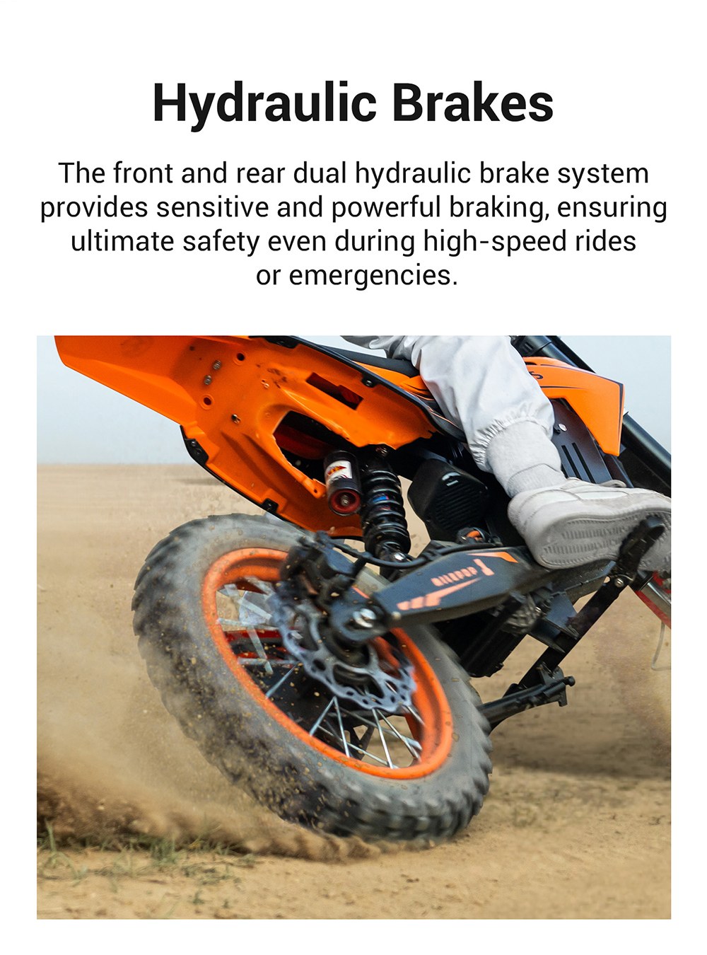 HillMiles MilePop 1 Electric Motorcycle, 2000W Motor (3000W Peak), 48V 25Ah Battery, 31 MPH Max Speed, 45 Miles Range, 120kg Load, Dual Hydraulic Brakes, Full Suspension