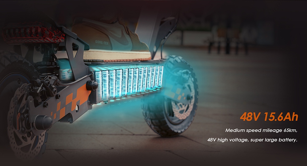 KuKirin G2 Electric Scooter, 500W Motor, 48V 15.6Ah batéria, max. rýchlosť 25 km/h, dojazd 65 km, 10-palcové bezdušové pneumatiky, dvojkotúčové brzdy, stúpanie 20&deg;, vodotesnosť IPX4, max. zaťaženie 120 kg