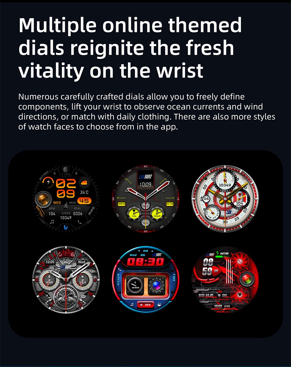 LOKMAT APPLLP 3 Smart Watch, 1.6-inch AMOLED HD Display, SIM Card Support, 3GB+32GB Memory, GPS & WiFi Connectivity, Android Smart Watch, Health Monitoring & Fitness Tracker - Silver