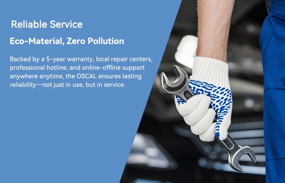 Oscal PowerMax 3600SE Portable Power Station, 3600Wh LiFePO4 Battery, 3600W Pure Sine Wave Output, 4500W Surge, 6 LED Light Modes, USB-C 100W, App Control, Fast Recharge, Solar Generator for Home Backup, RV, Camping - EU Plug