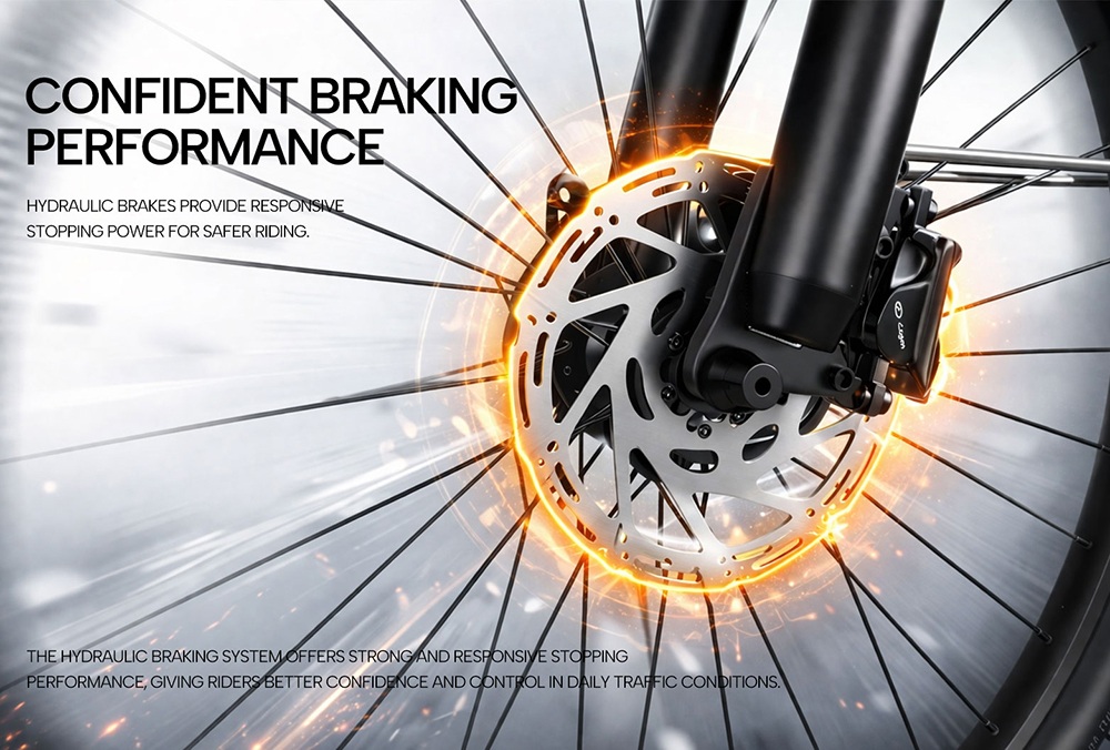 PIXAR C1 PRO Electric Commuter Bike, 250W Brushless Motor, 36V 18Ah Battery, 80&ndash;100km Range, 25km/h Max Speed, Shimano 7-Speed, Hydraulic Disc Brakes, Step-Thru Frame, Front Suspension, LCD Display, City E-Bike with Basket - Green