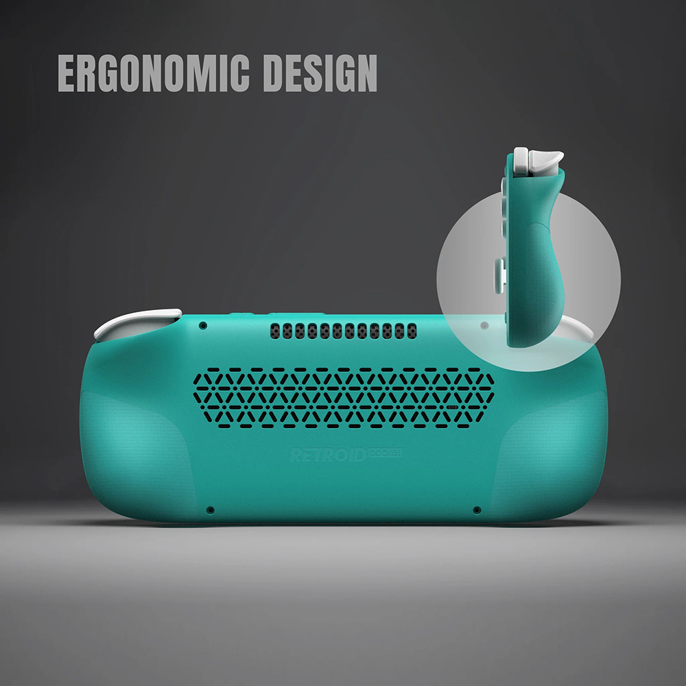 Retroid Pocket G2 Handheld Game Console, Android 15, 5.5 inch 1080p 60Hz AMOLED Screen, 8GB LPDDR5x RAM 128GB Storage, WiFi 6 Bluetooth 5.4, 5000mAh Battery - Purple