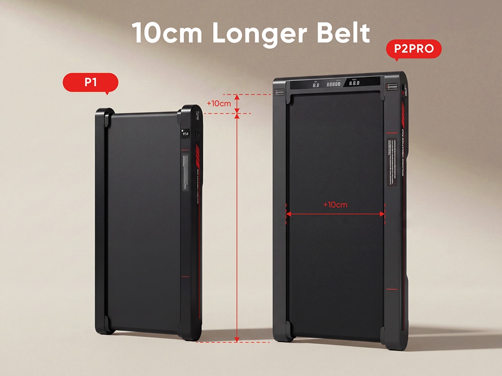 Sperax P2Pro Walking Vibration Pad, 2-Level 10% Manual Incline, 0.8-6.4 km/h Speed, 120kg Max Load, LED Display, Remote Control, Triple Shock Absorption, Ultra Slim & Space Saving Design