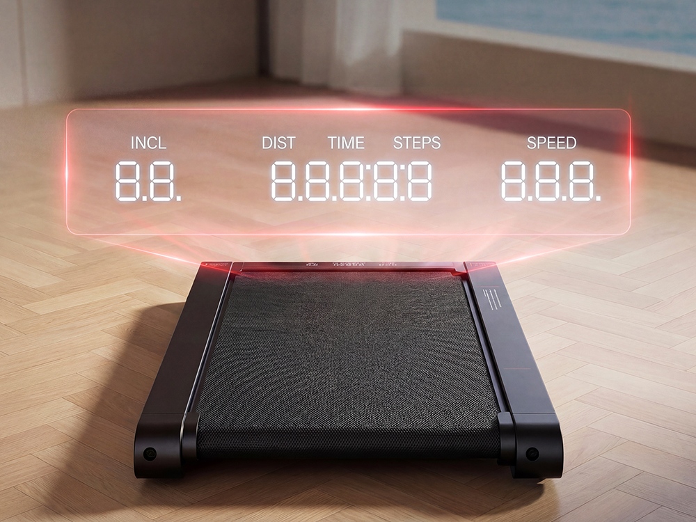 Sperax P2Pro Walking Vibration Pad, 2-Level 10% Manual Incline, 0.8-6.4 km/h Speed, 120kg Max Load, LED Display, Remote Control, Triple Shock Absorption, Ultra Slim & Space Saving Design