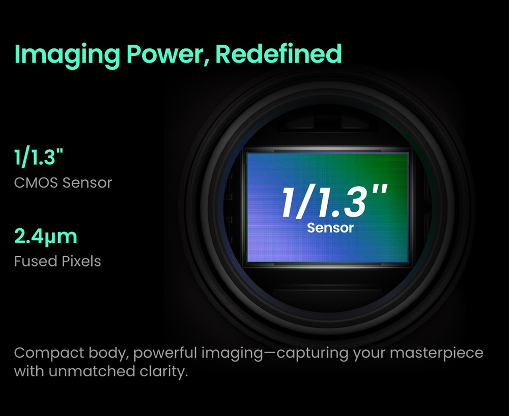 Xtra Edge Pro Action Camera, 1/1.3