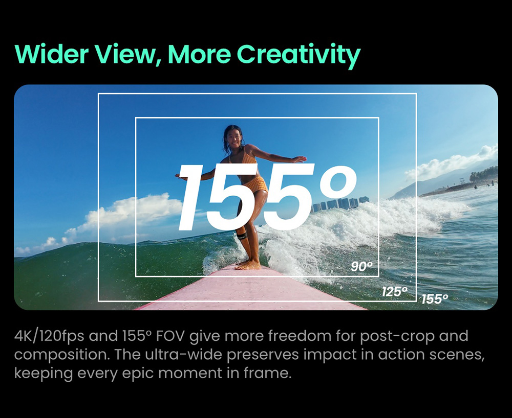 Xtra Edge Pro Action Camera, 1/1.3