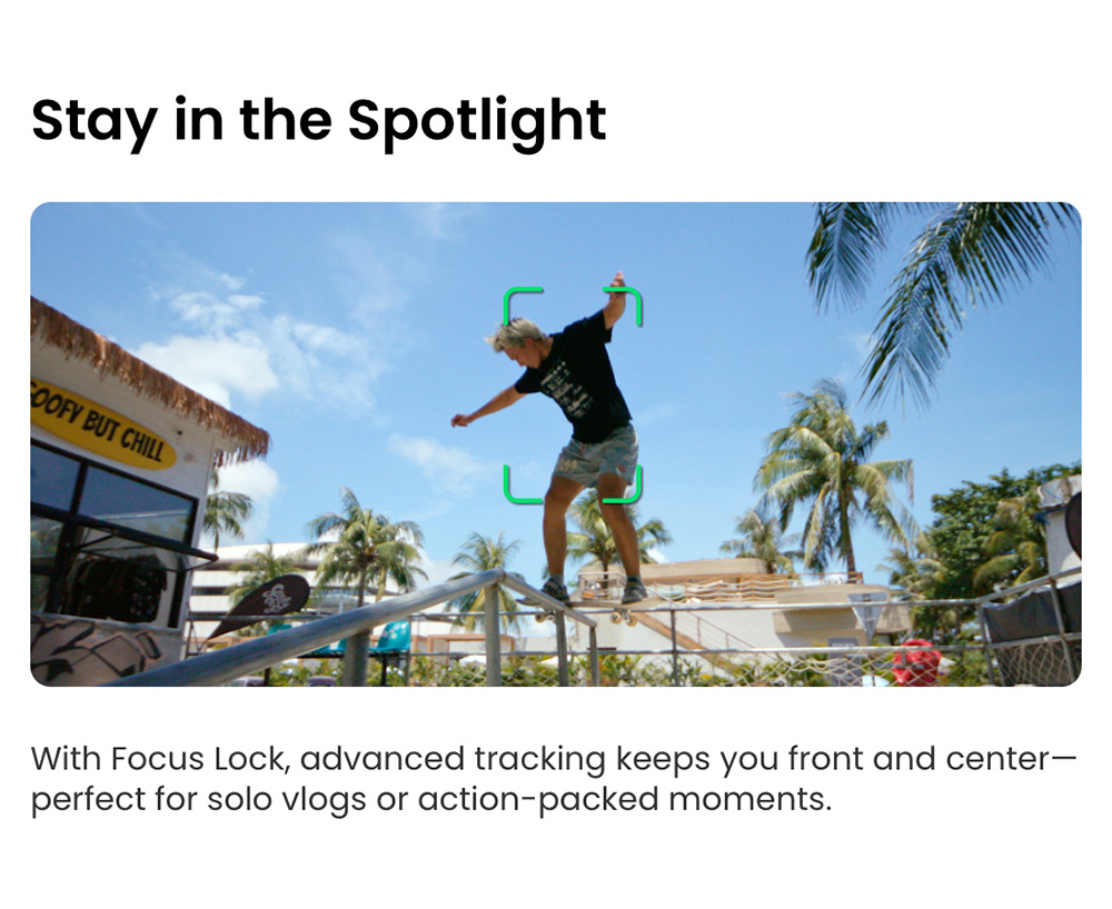 Xtra Muse Pocket Gimbal Camera, 1-inch CMOS Sensor, 3-Axis Mechanical Stabilization, 4K 60FPS Ultra HD Vlogging Camera, AI Subject Tracking, 230&deg; Pan Gimbal, 2-inch Touch Screen, Vertical Video Mode, 161Min Battery, Pocket Creator Camera