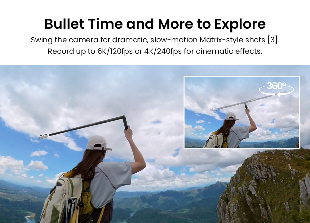 Xtra Sphra360 Action Camera, 1/1.1