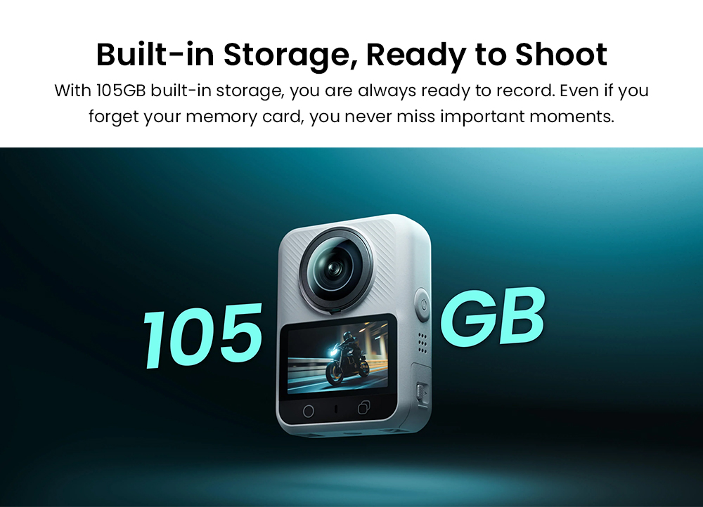 Xtra Sphra360 Action Camera, 1/1.1