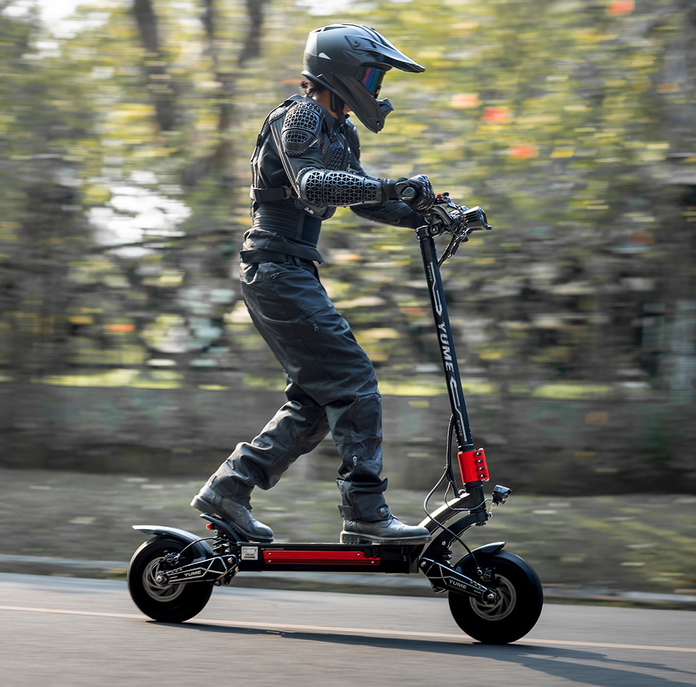YUME Raptor Electric Scooter, 6000W Dual Motor, 60V 30Ah Battery, 80km/h Speed, 96km Range, 11