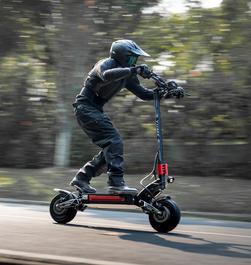 YUME Raptor Electric Scooter, 6000W Dual Motor, 60V 30Ah Battery, 80km/h Speed, 96km Range, 11