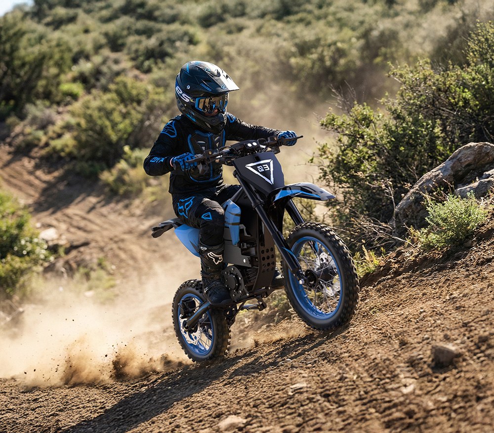 ZAWES S3 Electric Motorcycle, 2000W Mid-Mounted Motor, 5000W Peak Power, 60V 23.4Ah Battery, Up to 70km/h, 70km Range, Full Suspension, Hydraulic Disc Brakes, 160kg Max Load, IPX4 Waterproof