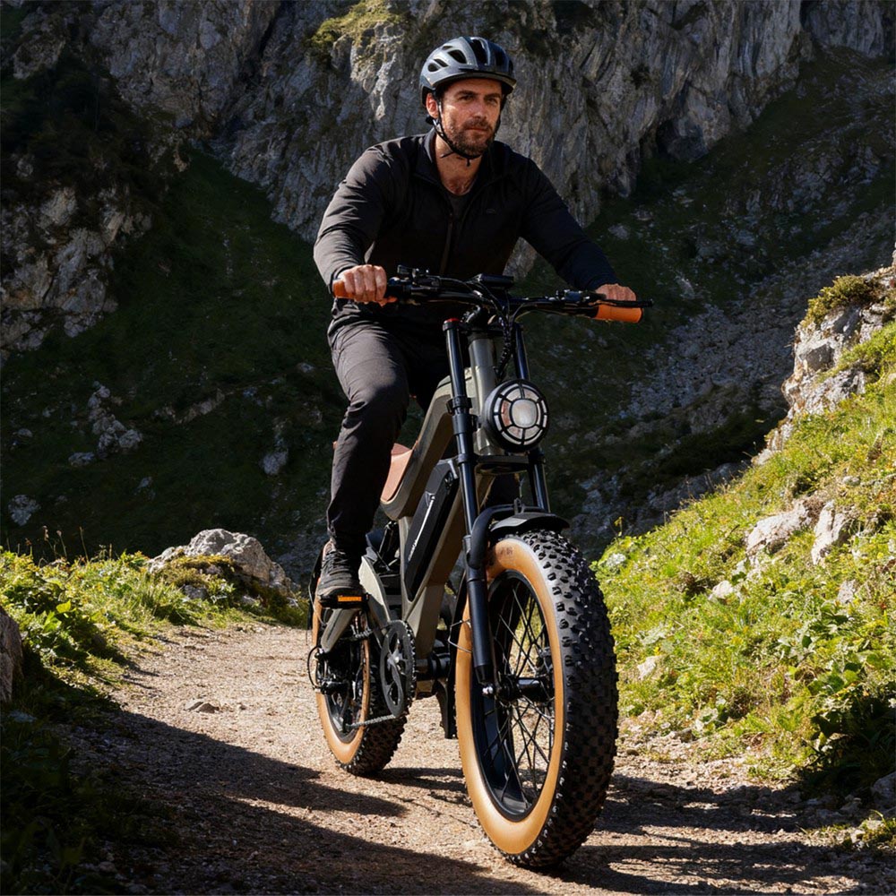 Elektrobicykel ZONVEER M20, 1000W (1500W Peak) motor, 48V 18.2Ah batéria, max. rýchlosť 55km/h, dojazd 60km PAS, 20