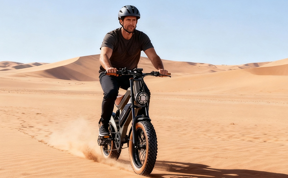 Elektrobicykel ZONVEER M20, 1000W (1500W špičkový) motor, 48V 18.2Ah batéria, max. rýchlosť 55km/h, dojazd 60km PAS, 20