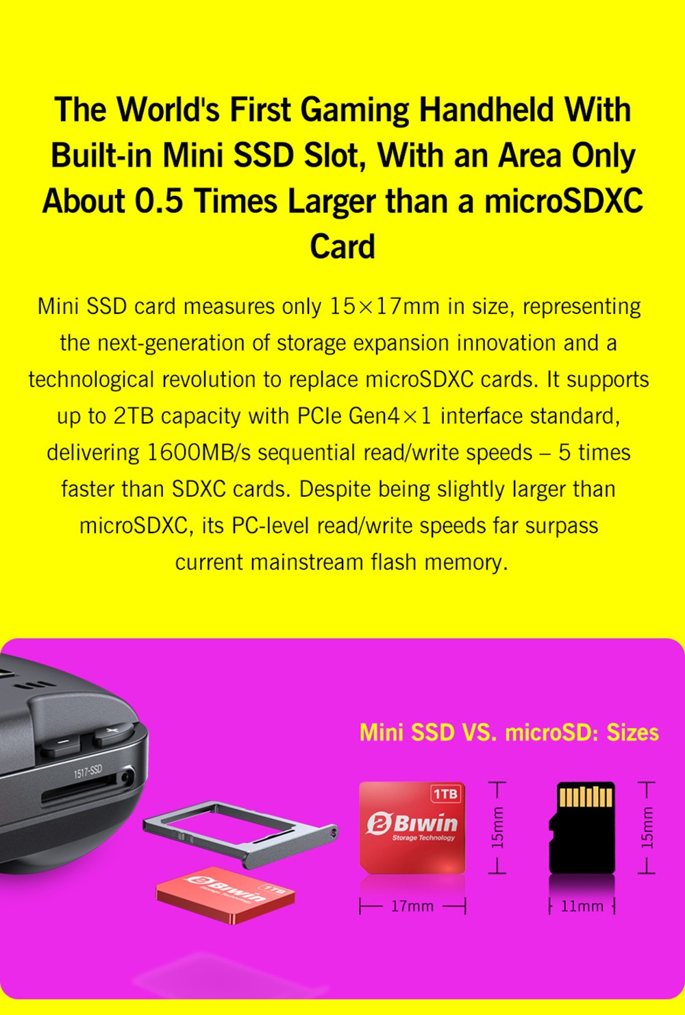 GPD WIN 5 Handheld Gaming PC, 7