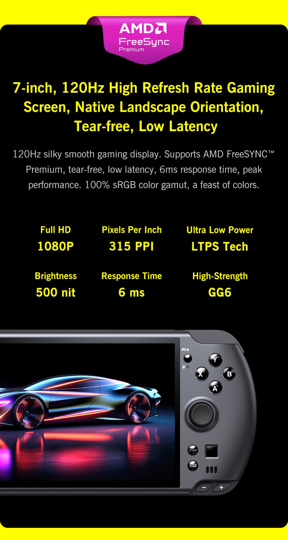 GPD WIN 5 Handheld Gaming PC, 7