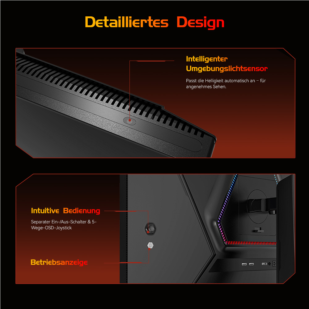 TITAN ARMY P276MS Gaming-Monitor, 27