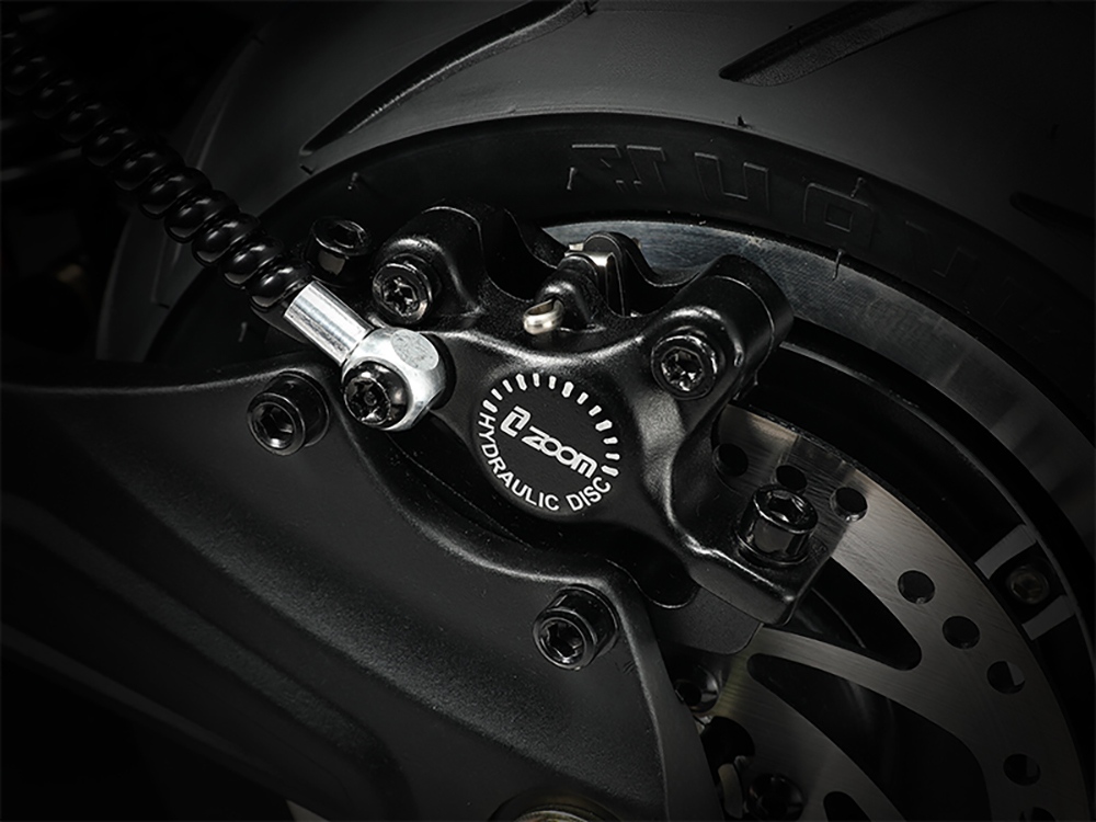 YUME HAWK Pro Electric Scooter, 10x4.5" Tubeless Road Tires 3000W*2 Motor 60V 30Ah Battery 80km/h Max Speed 100km Max Range 3 Gears Shift System Disc Brake Adjustable Hydraulic Suspension NFC APP Control