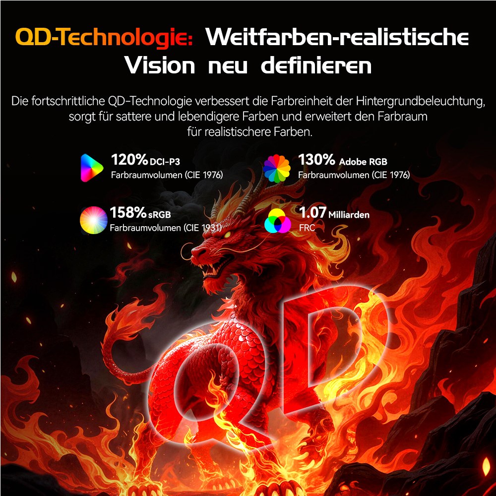 TITAN ARMY P276MS Gaming-Monitor, 27