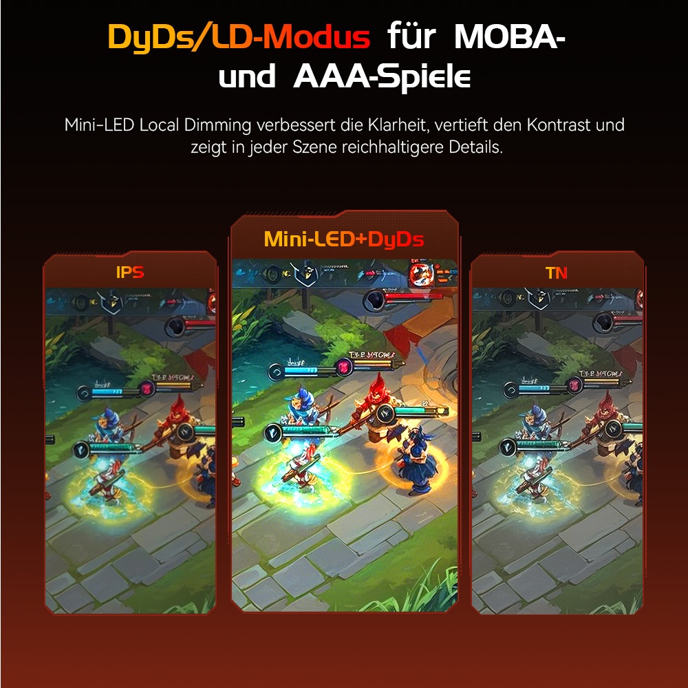 TITAN ARMY P276MS Gaming-Monitor, 27