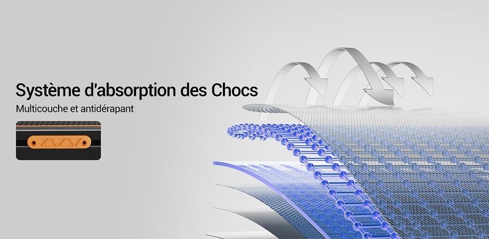 ROBORE X5F Tapis de Course Pliable avec Inclinaison de 16%, Moteur Silencieux 3,0 HP, Vitesse Max 10km/h, Charge 136kg, 3 Niveaux d’Inclinaison, Écran LED & Télécommande