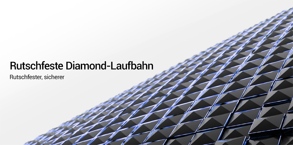 ROBORE X5F Klappbares Laufband mit 16% Steigung, 3,0-PS-Leisemotor, 10km/h Höchstgeschwindigkeit, 136kg Traglast, 3-Steigungsstufen, LED-Display & Fernbedienung