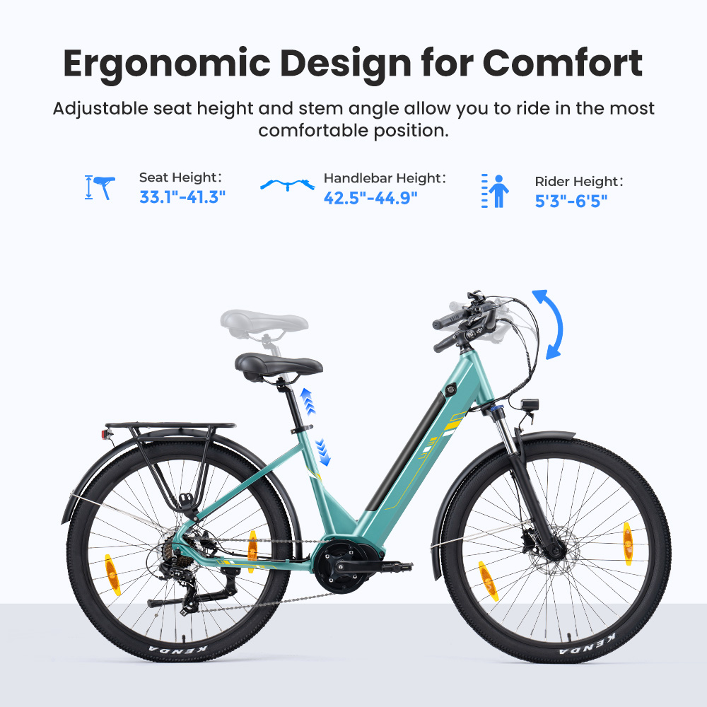 Touroll Urbano 3 elektromos ker&eacute;kp&aacute;r, 250W motor, 36V 13Ah akkumul&aacute;tor, 25 km/h maxim&aacute;lis sebess&eacute;g, 120 km hat&oacute;t&aacute;v, 27,5 h&uuml;velykes gumiabroncsok, hidraulikus t&aacute;rcsaf&eacute;kek, első teleszk&oacute;pos villa, Shimano 7 sebess&eacute;g