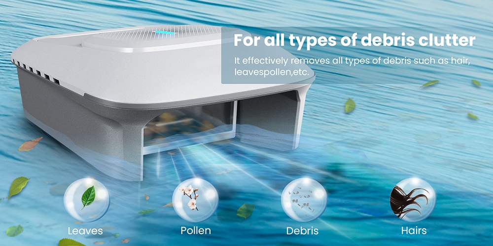 AIRROBO CP402 Cordless Robotic Pool Cleaner, Smart Path Planning, 4 Motors & Dual Roller Brushes, 10400mAh Battery, 2H Runtime, 10× Cleaning Efficiency, Floor/Wall/Waterline Cleaning, 90° Wall Climbing, 4L Top-Load Filter, IP68