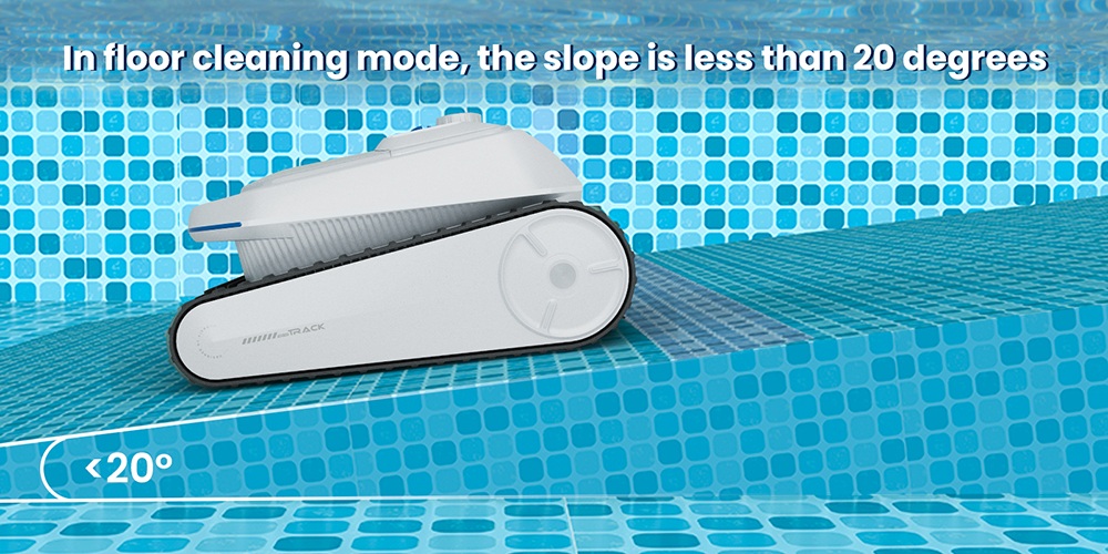 AIRROBO CP402 Cordless Robotic Pool Cleaner, Smart Path Planning, 4 Motors & Dual Roller Brushes, 10400mAh Battery, 2H Runtime, 10× Cleaning Efficiency, Floor/Wall/Waterline Cleaning, 90° Wall Climbing, 4L Top-Load Filter, IP68