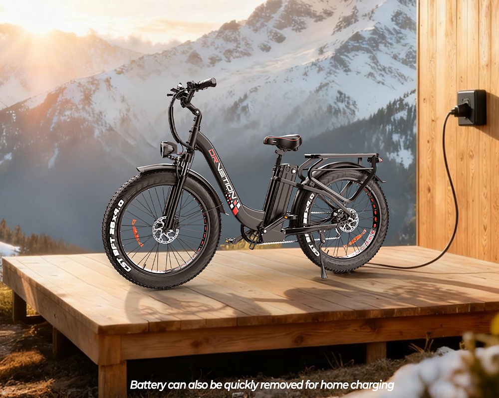 DRVETION CTR26 1000W Elektrofahrrad, 26