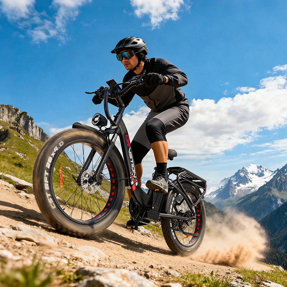 DRVETION CTR26 1000W Elektrofahrrad, 26