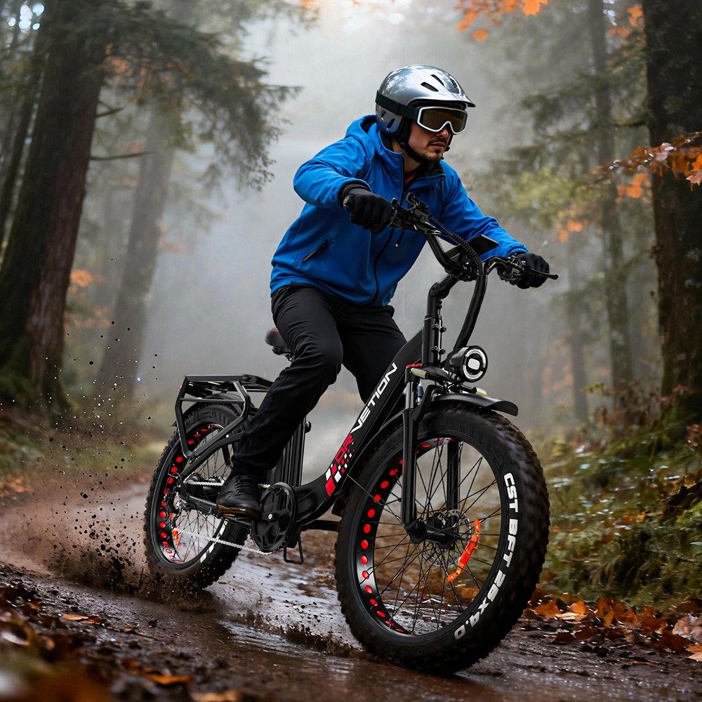 DRVETION CTR26 1000W Elektrofahrrad, 26