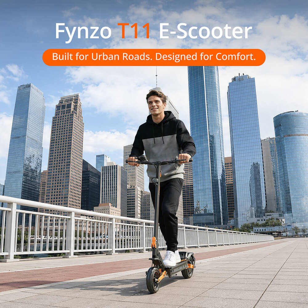 Fynzo T11 elektromos roller – Reggeli ingázás