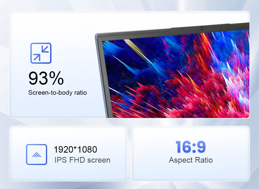 Ninkear YBOOK 15 Laptop, 15.6 inch 1920×1080 FHD IPS Touchscreen, AMD Ryzen 3 3250U, 8GB DDR4 RAM 512GB SSD, 360° Convertible, WiFi 5 Bluetooth 5.0, 5000mAh Battery, 1*Type-C, 1*USB3.0, 2*USB2.0, 1*HDMI, 1*RJ45, 1*Audio Jack