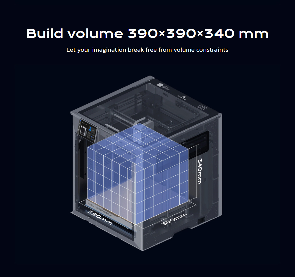 QIDI Max4 Combo 3D nyomtat&oacute;, Ak&aacute;r 16 sz&iacute;n, Automatikus Filamentv&aacute;lt&aacute;s, 65℃ Filamentsz&aacute;r&iacute;t&aacute;s, CoreXY rendszer, 800mm/s sebess&eacute;g, 370℃ Magas hőm&eacute;rs&eacute;klet, 390&times;390&times;340mm nyomtat&aacute;si t&eacute;rfogat, AI kamera, Automatikus szintez&eacute;s - EU csatlakoz&oacute;